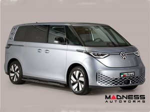 Volkswagen ID. Buzz Side Steps - GPO - Misutonida - Black - European Regular Wheelbase Model